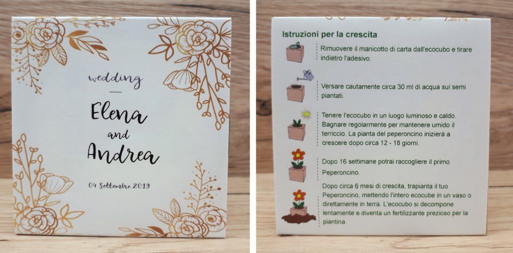 Ecocube | Ecocube Bomboniera