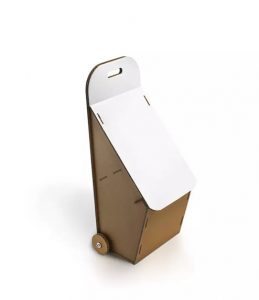 Trolley in Cartone Riciclato per Fiere immagine 2