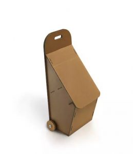 Trolley in Cartone Riciclato per Fiere immagine 1