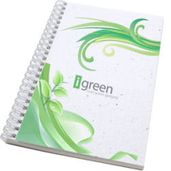 Block Notes con Anelli e Copertina Piantabile per iGreen Gadgets