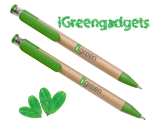La Penna con Semi | iGreen Gadgets | Personalizzazione con Tampografia con Logo