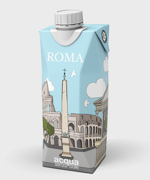 Agua en Brick Roma 494x573