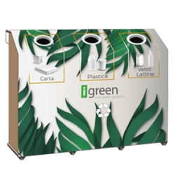 Differenziatore Orizzontale in Cartone Riciclato per iGreen Gadgets