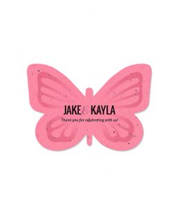 Formina Foglia in Carta Piantabile per Jake & Kayla