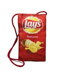 sacca porta telefono - lays fronte