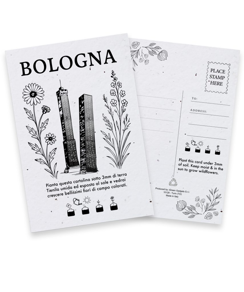 Cartolina Piantabile Bologna FR
