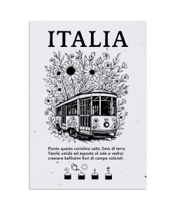Cartolina Piantabile Italia