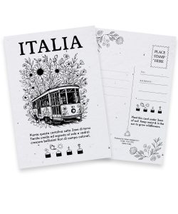 Cartolina Piantabile Italia FR