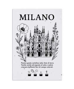 Cartolina Piantabile Milano