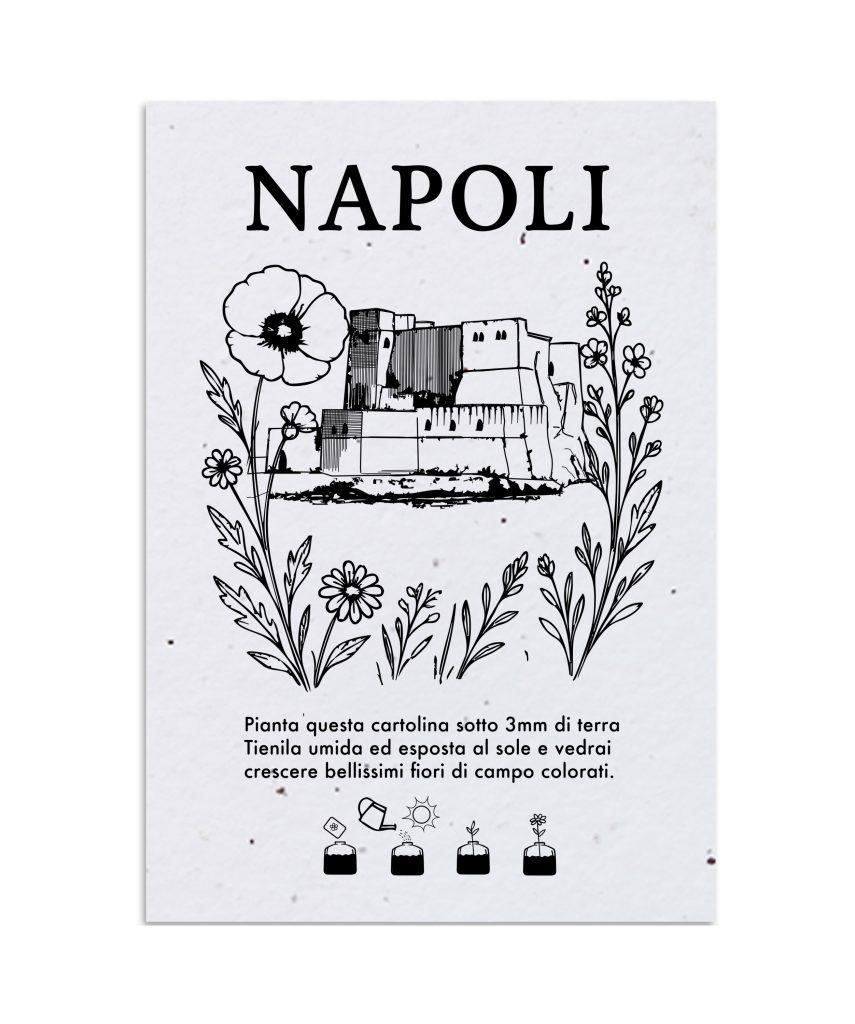 Cartolina Piantabile Napoli