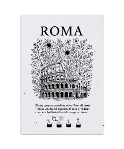 Cartolina Piantabile Roma