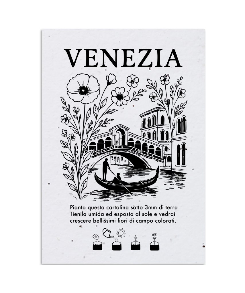 Cartolina Piantabile Venezia