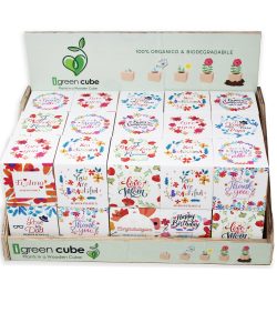 Display Cube Augurali in alto
