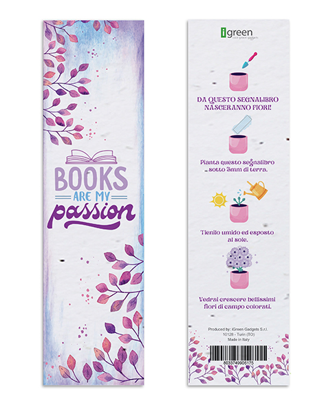 Marcapáginas Plantable Passion